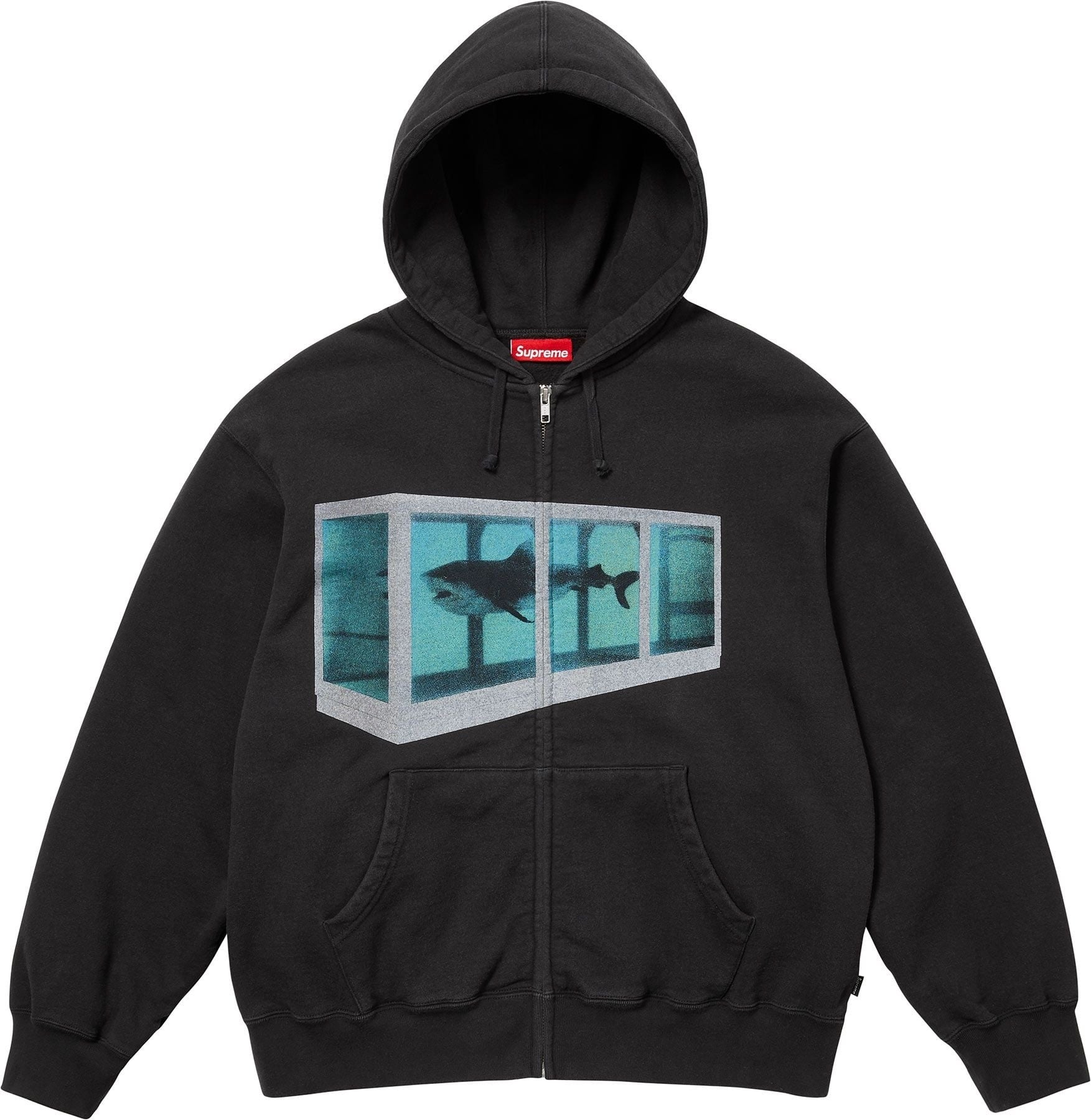Supreme/Damien Hirst Zip Up Hooded Sweatshirt
